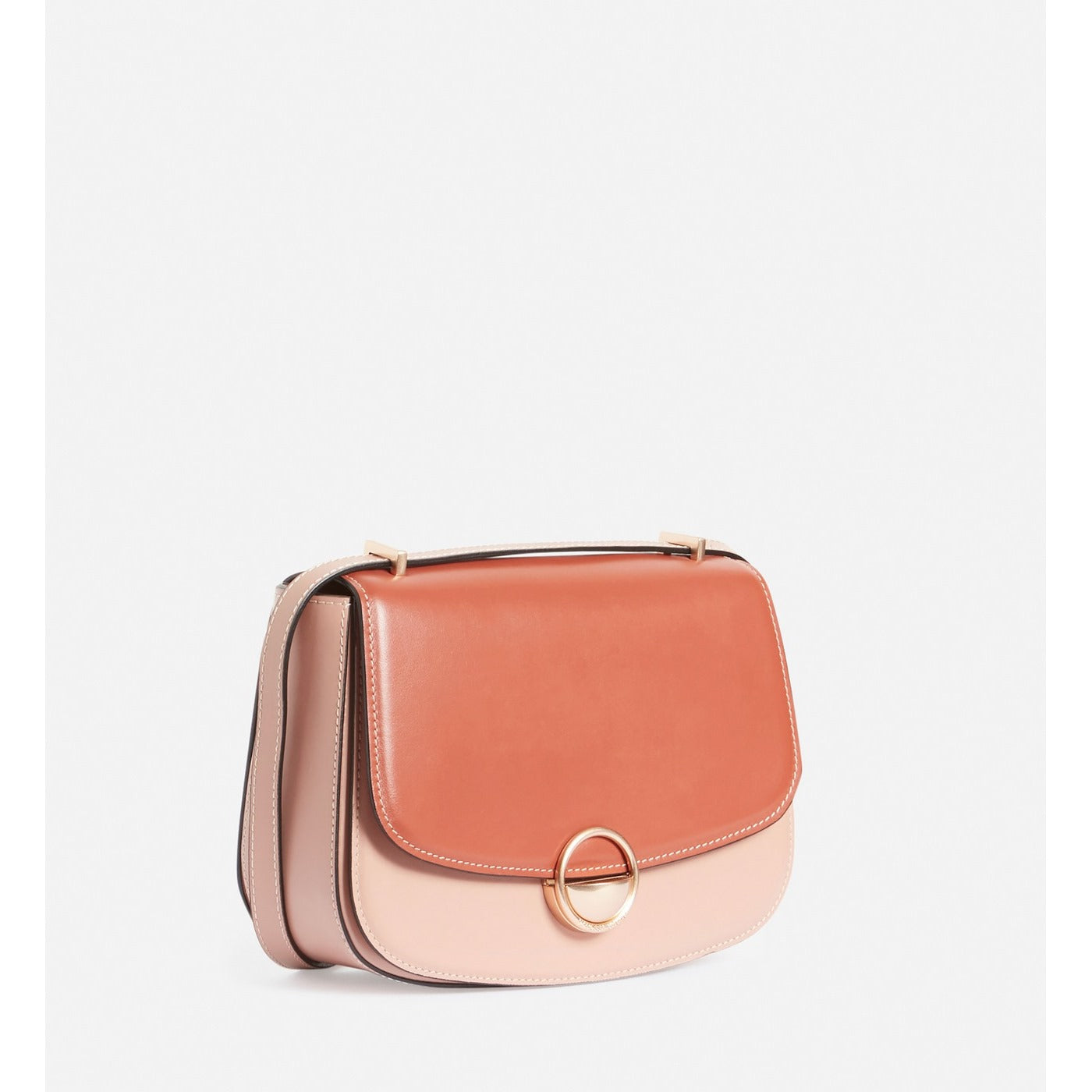 Bolso Grande con Solapa Romy - Rouille