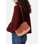 Bolso Grande con Solapa Romy - Rouille