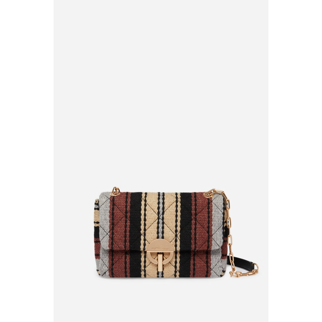 Sac Moon En Laine - Multico/Biscuit