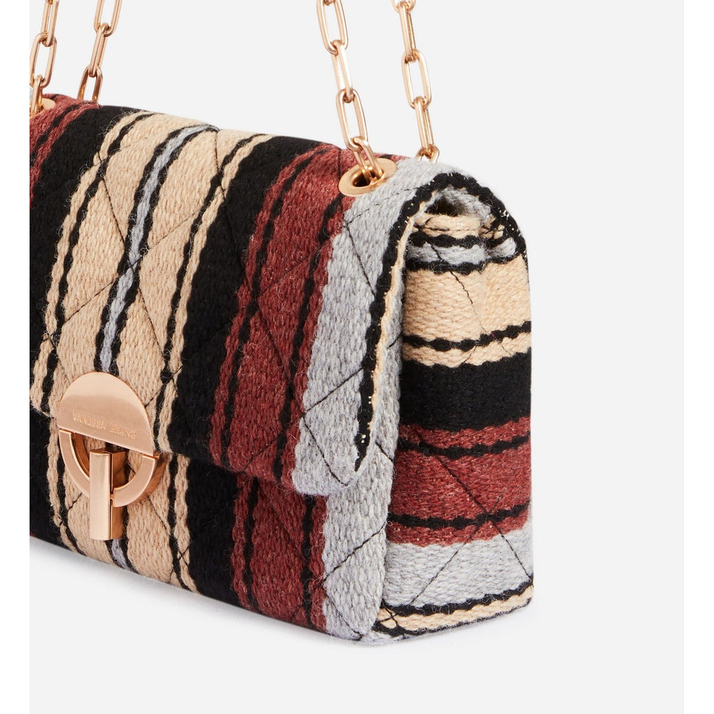 Sac Moon En Laine - Multico/Biscuit