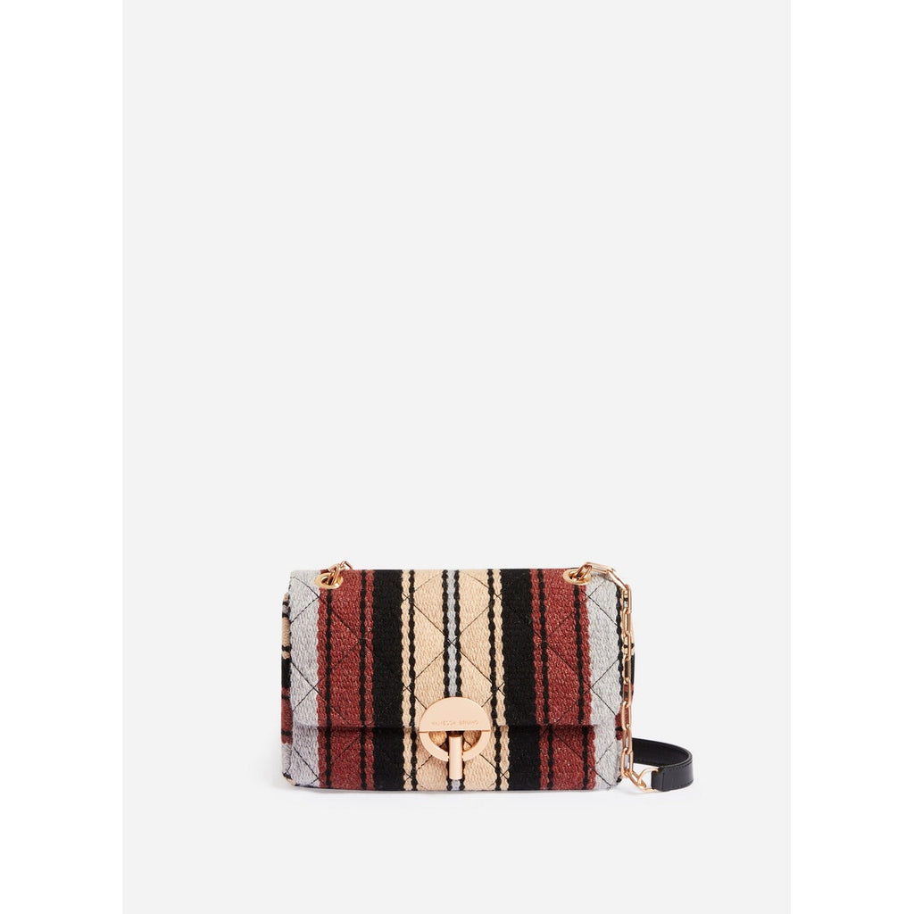 Sac Moon En Laine - Multico/Biscuit