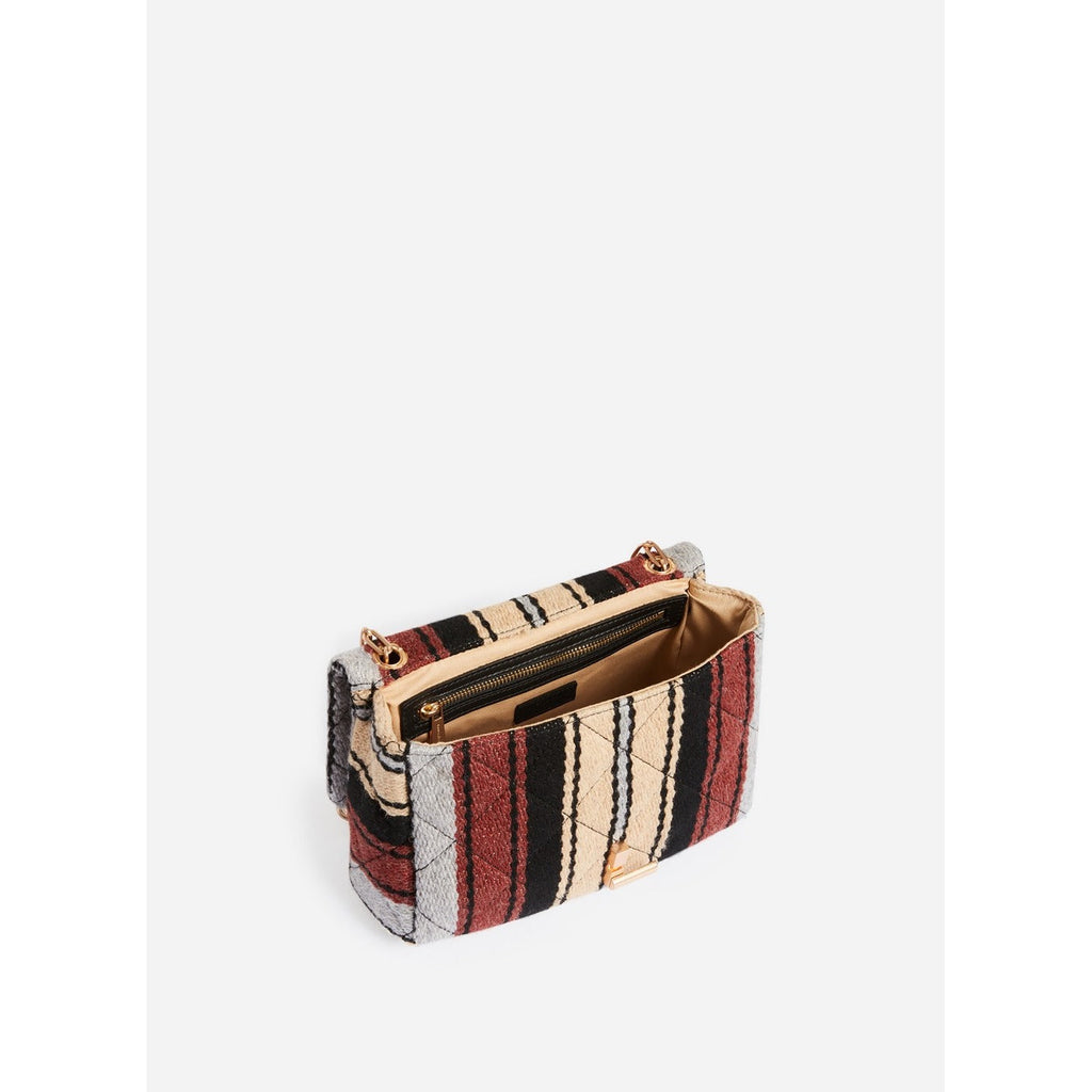 Sac Moon En Laine - Multico/Biscuit