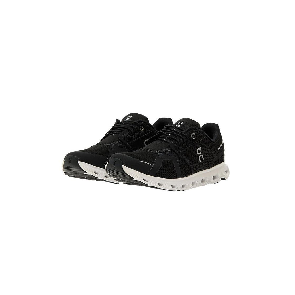 Cloud 6 Trainers - Black White Black