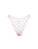 Parte inferior de bikini: una cucharada de vainilla con chispitas de corte alto completo