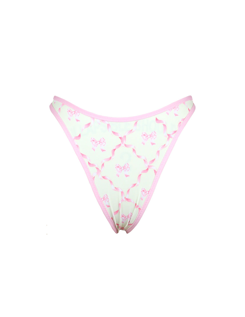 Parte inferior de bikini: una cucharada de vainilla con chispitas de corte alto completo