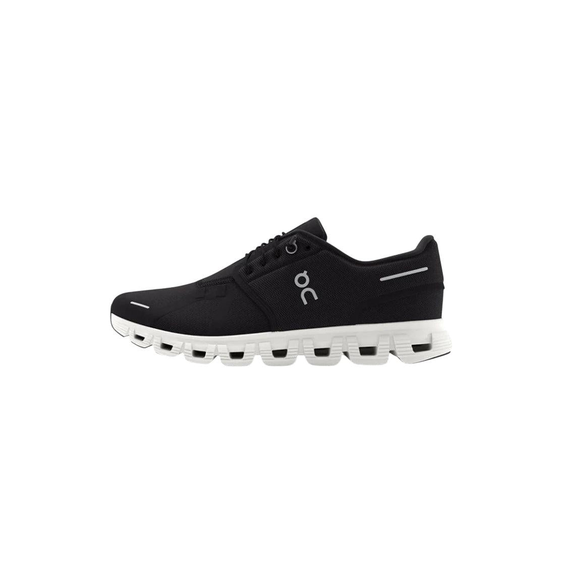 Cloud 6 Trainers - Dark Black, White