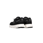 Cloud 6 Trainers - Dark Black, White
