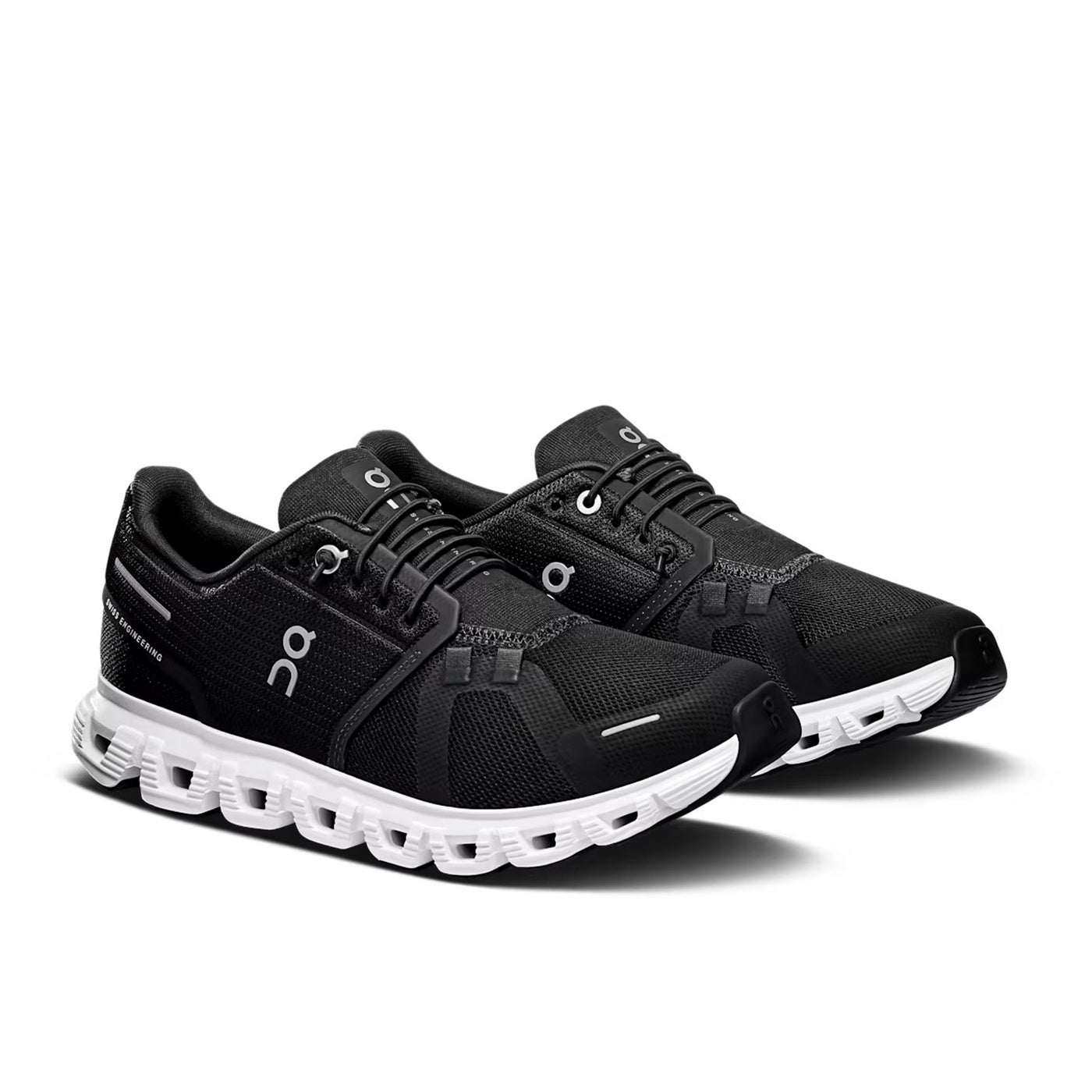 On Running Cloud 6 Black White (W) - Noir