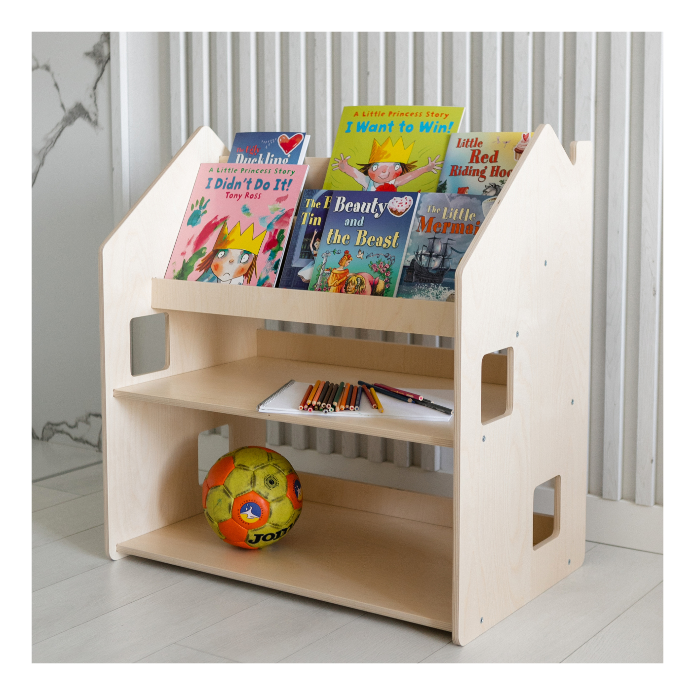 Estante multiusos Montessori 2 en 1
