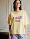 Camiseta Amarilla Amour Club