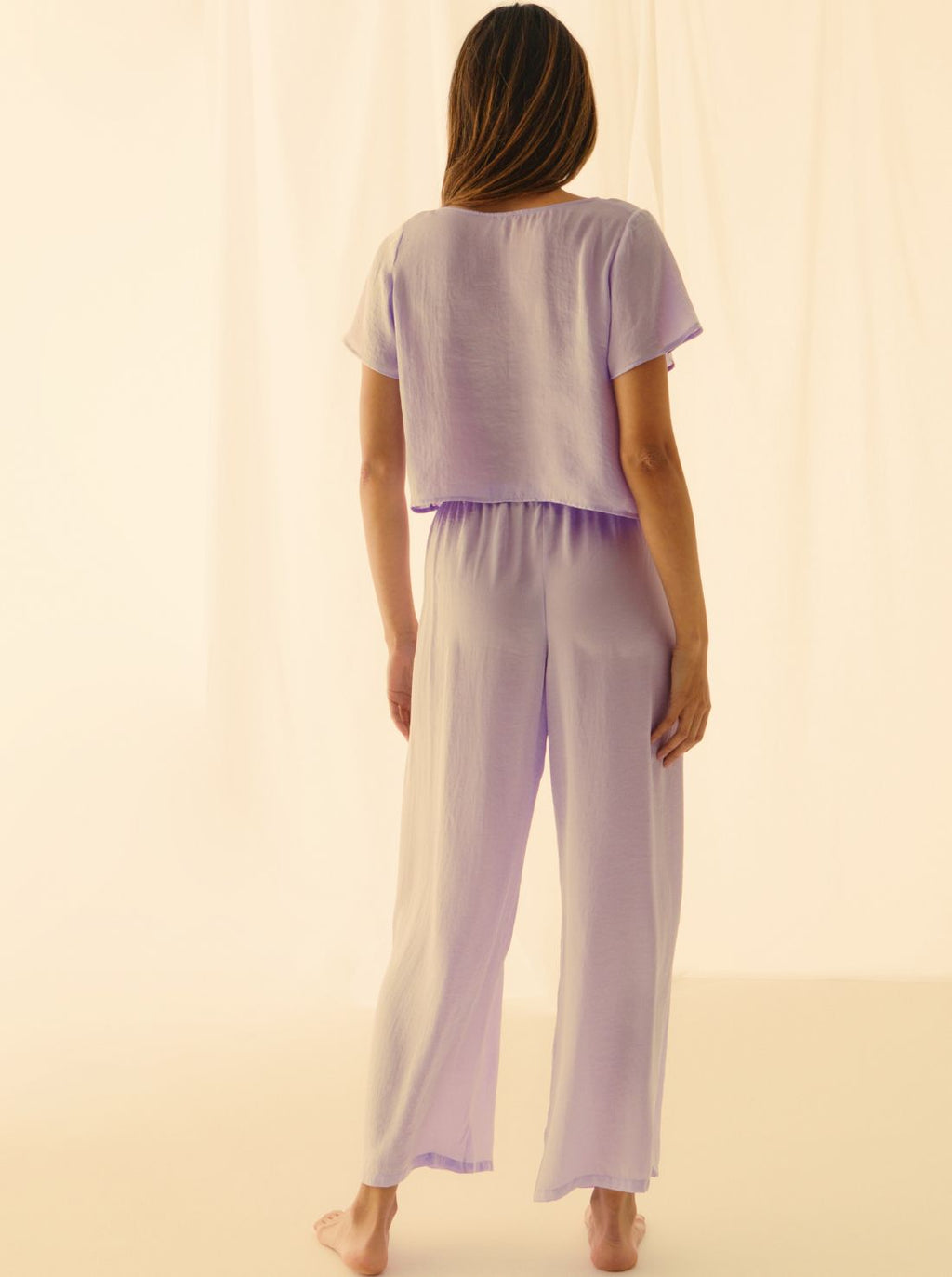 Pantalon Silky Lila
