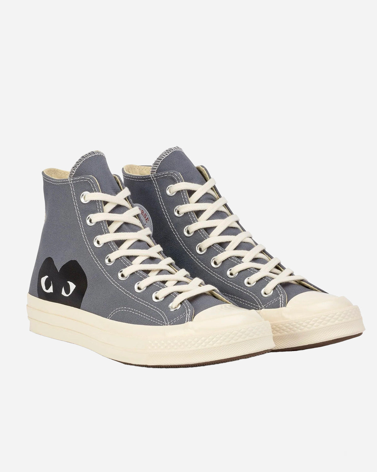 Comme Des Garçon Play - Cdg Play X Converse Chuck 70 High Steel Gray