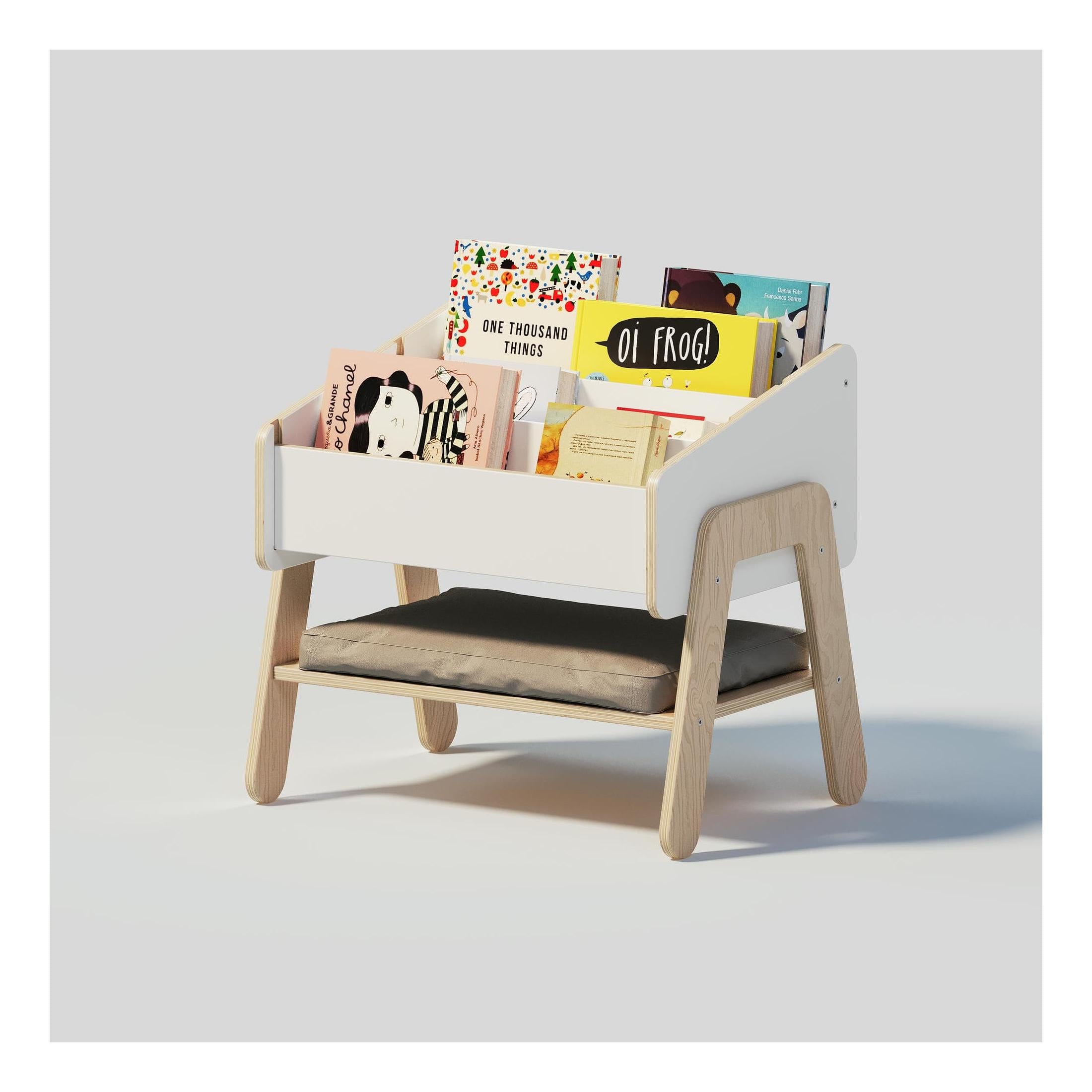 Bibliothèque Enfant & Siège 2-En-1 – Lilu