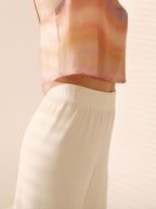 Pantalón blanco nacarado