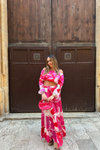 Joana Top - Pink Boa