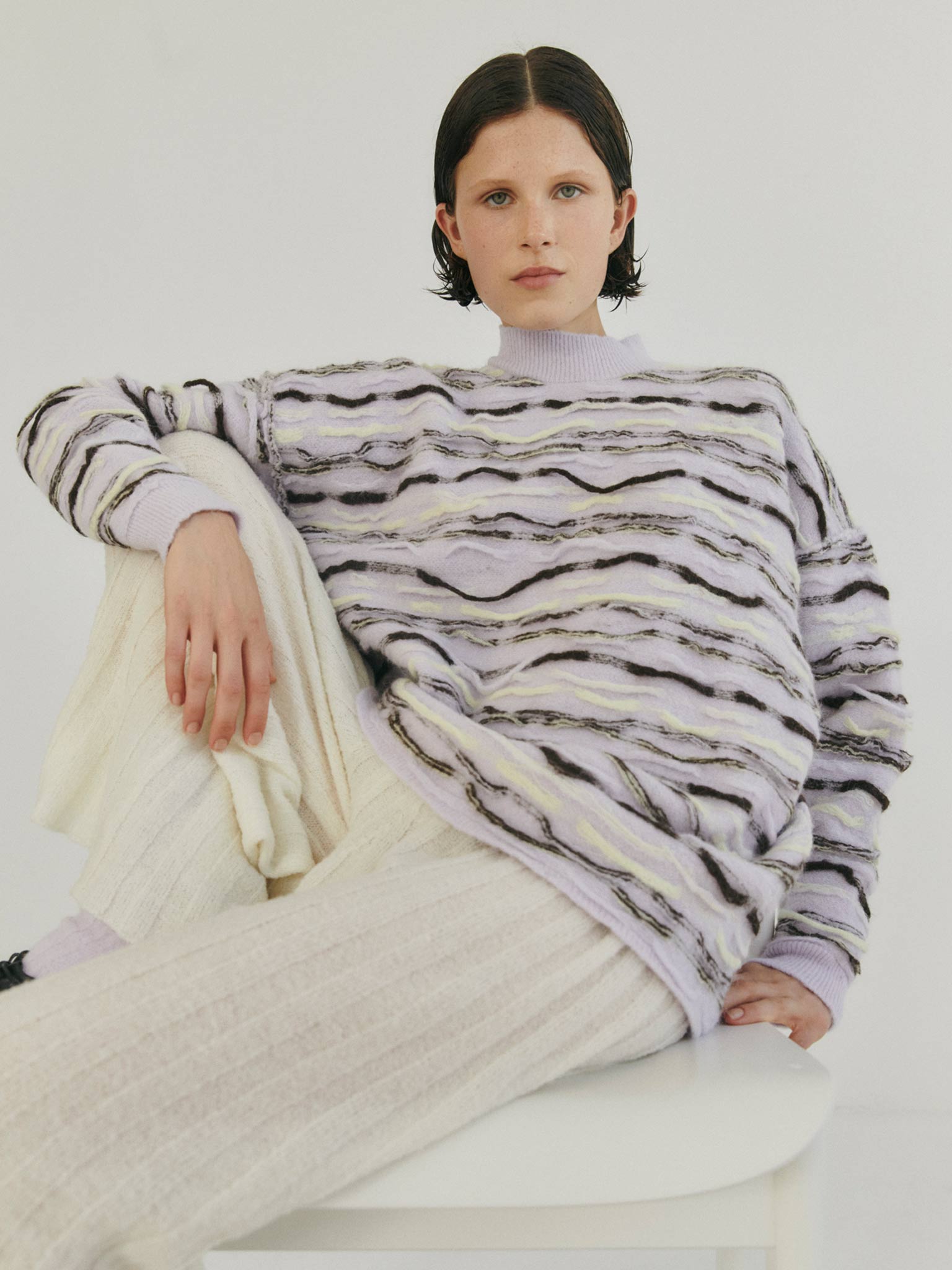 Pull Motsure - Lavande