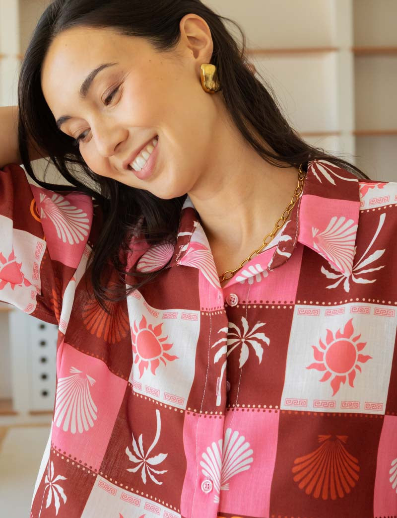 Set Terracotta & Rosa Ibiza