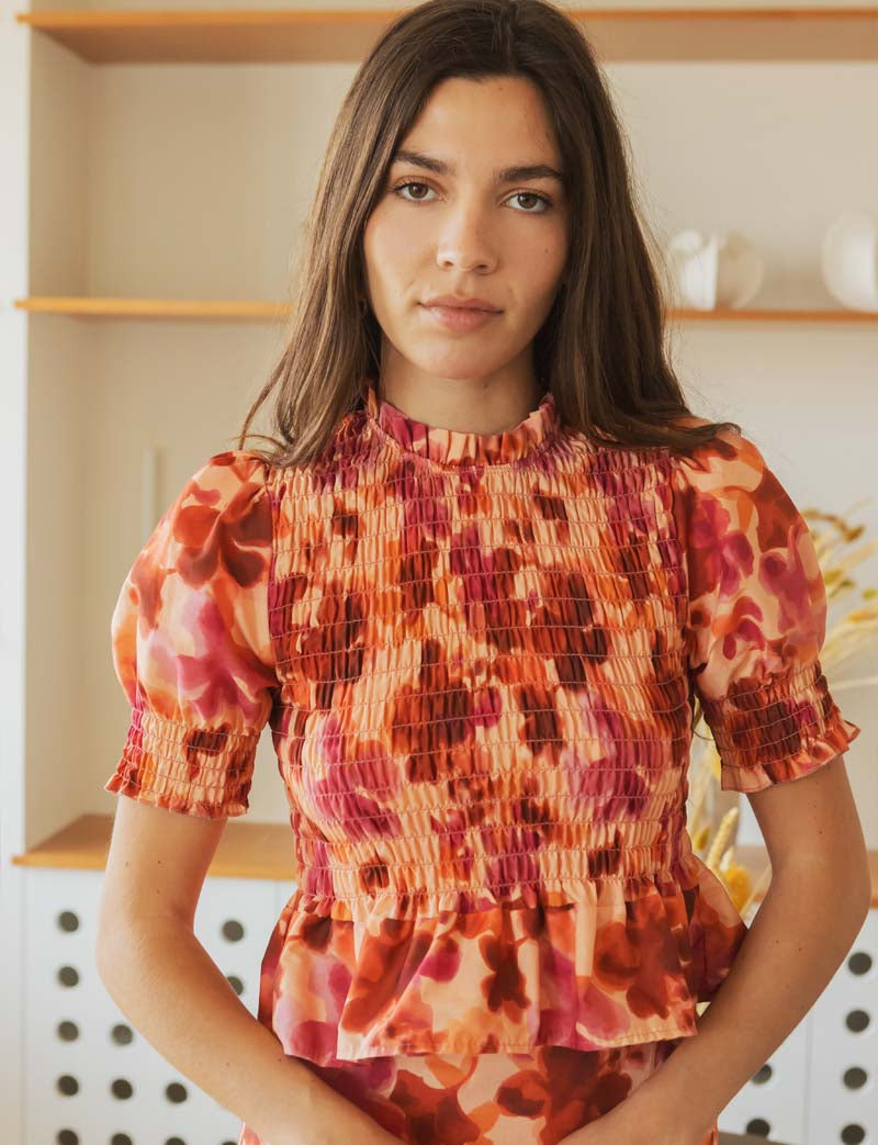 Blommig topp Paloma