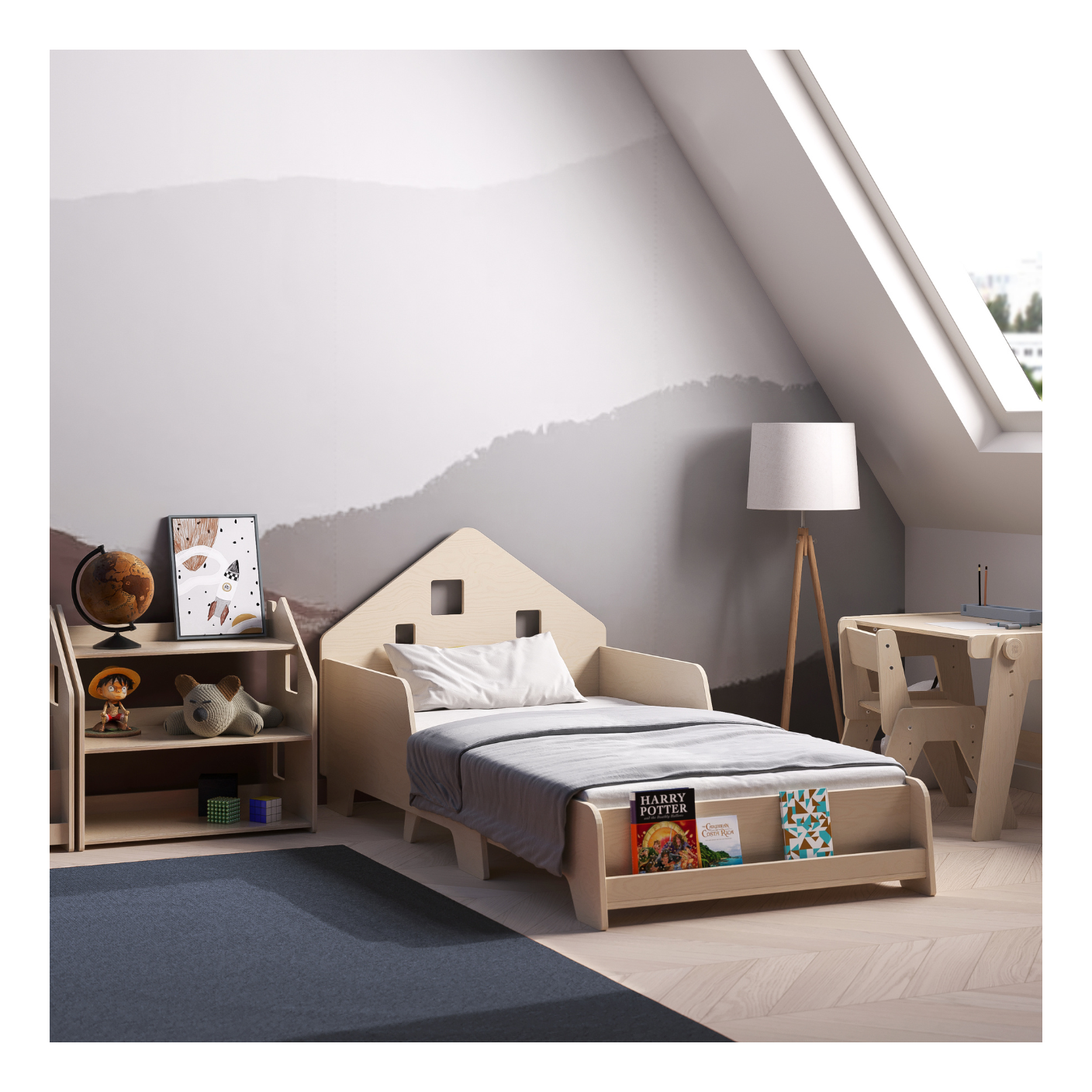 Cama Cabina Extensible Con Iluminación Led