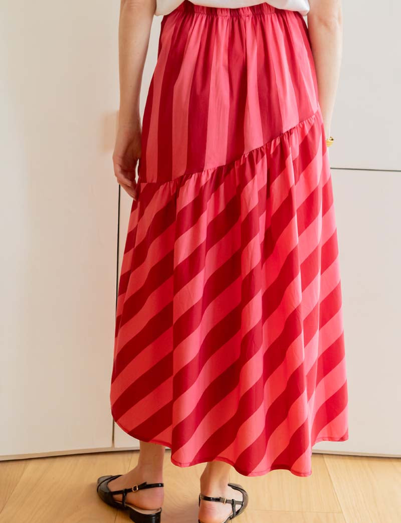 Rock Moki in Rosa & Rot