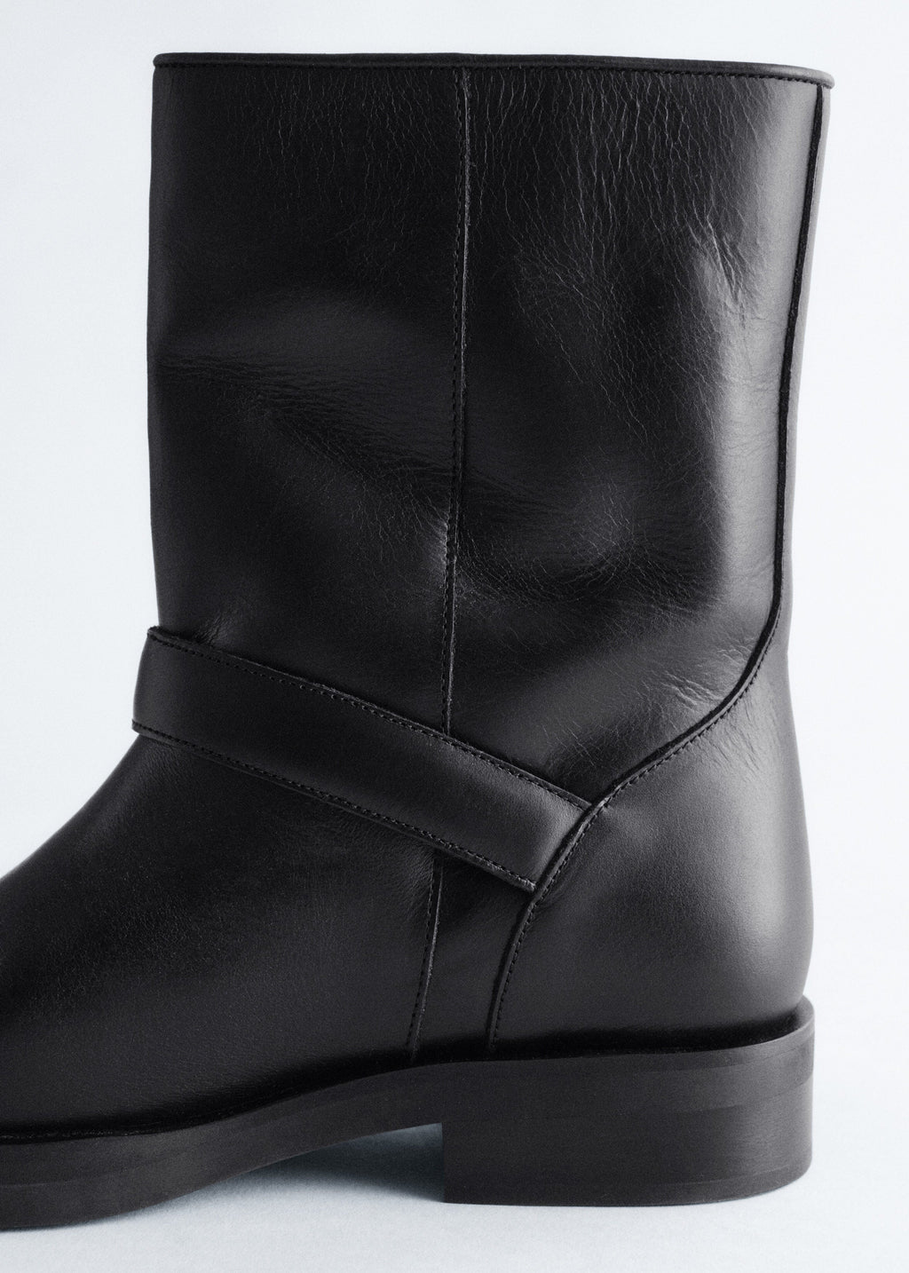 Bottes De Motard Sasha - Noires