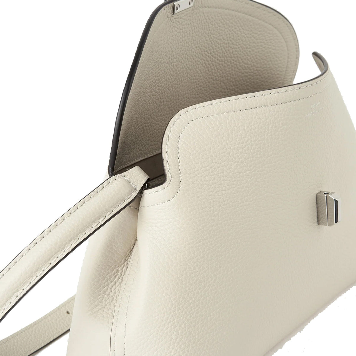 Sac Toteme T-Lock Leather Clutch