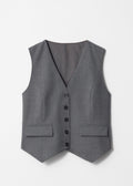 Gilet Blazer Es Alissa - Gris