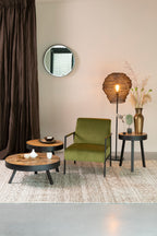 Medium Raj - Mirror - Steel - Black