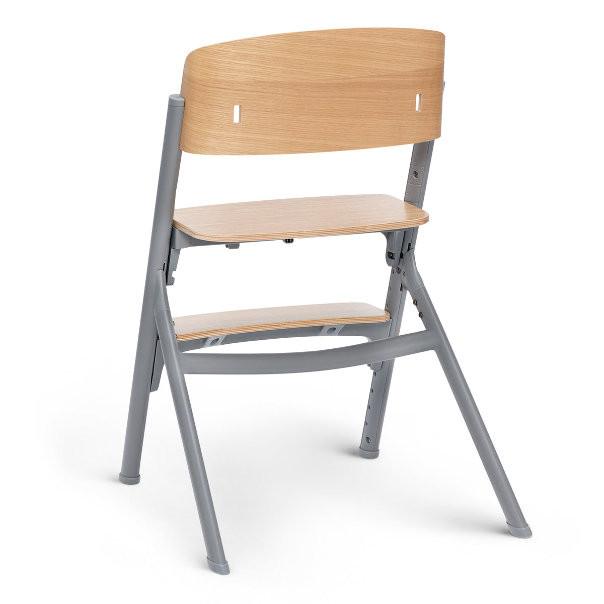 Seggiolone Livy Legno Grigio