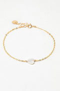 Bracelet Cœur - Nacre
