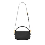 Saint Laurent - Sac Bandoulière Voltaire Half-Moon - Femme - Black