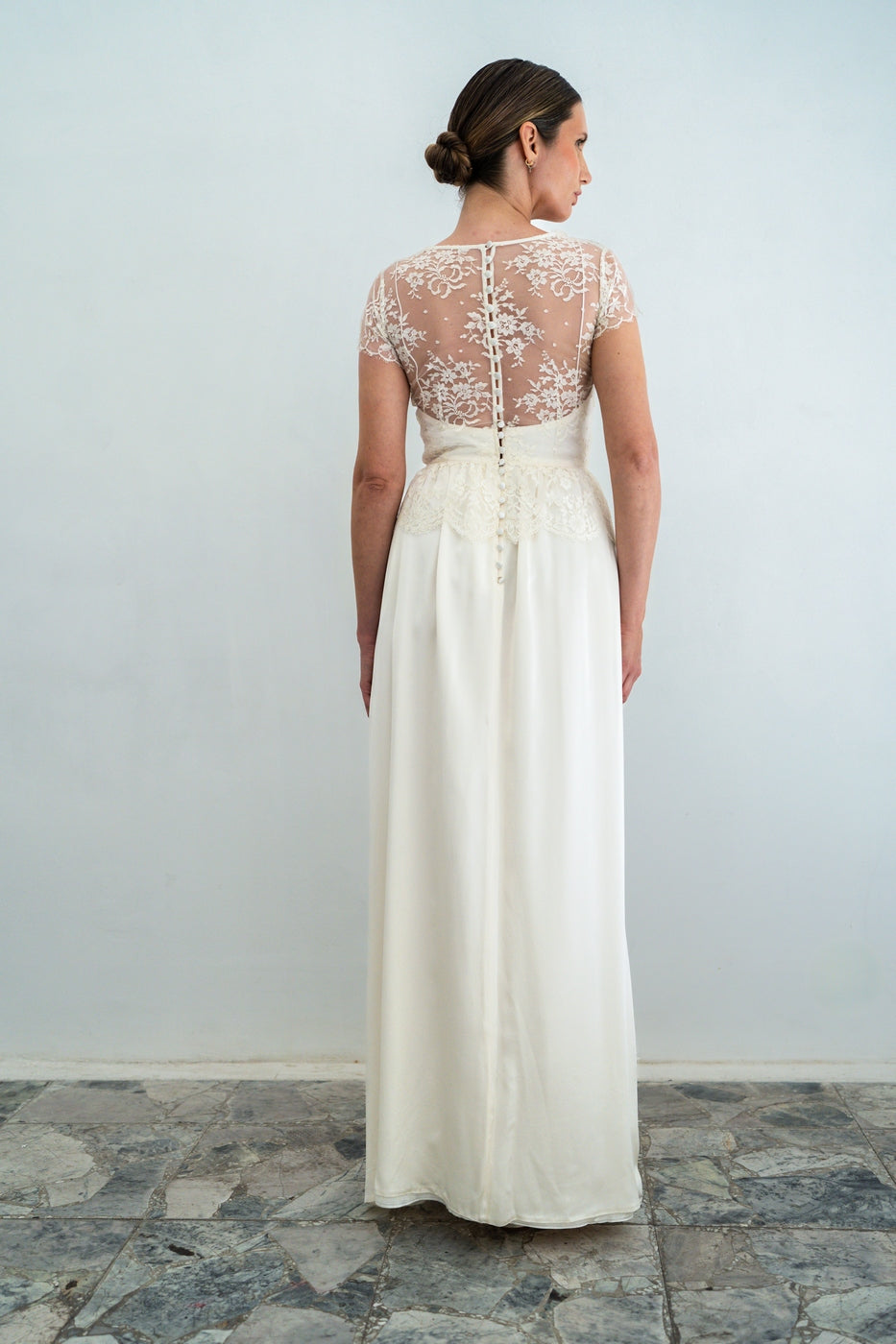 Brautkleid Kate – Champagner