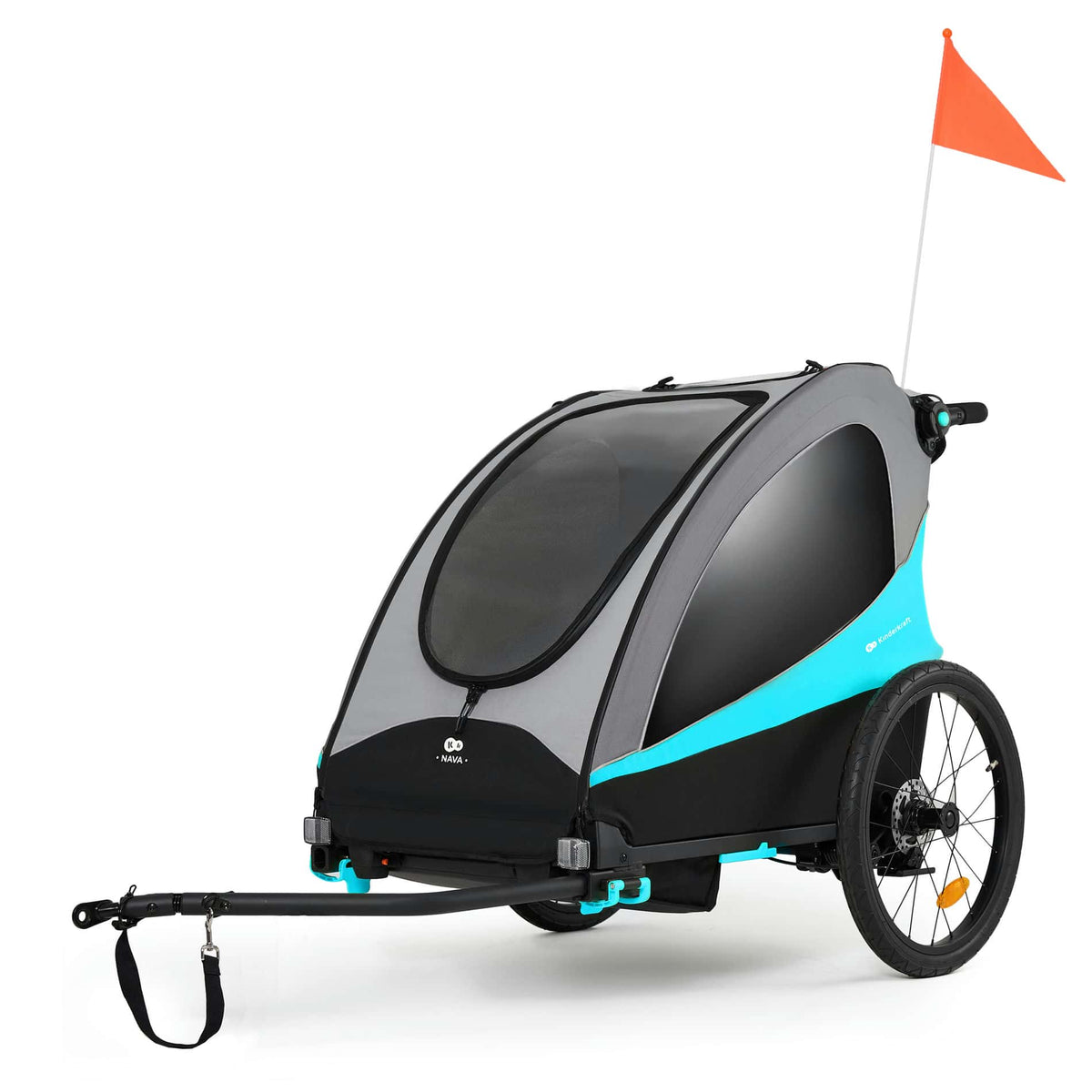 Remolque Bicicleta Infantil 3En1 Nava Azul