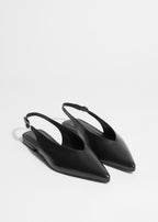Ballerines Leone Slingback - Noires