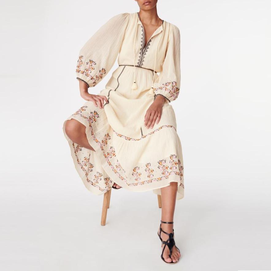Vestido Bangali - Off White
