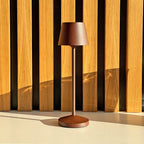 Emily - Wireless Table Lamp - Steel - Brown