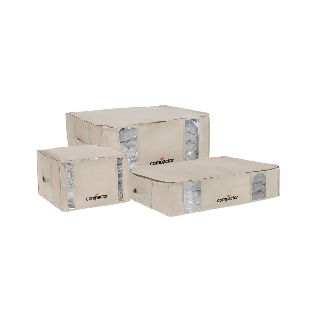 Lot 3 Housses De Rangement Sous Vide M-L-Xxl