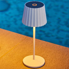 Abby - Wireless Table Lamp - Steel - White