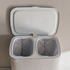 Sven Laundry Basket With Lid - 50L - Gray