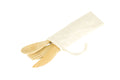 Set di 3 posate riutilizzabili in bambù - Beige