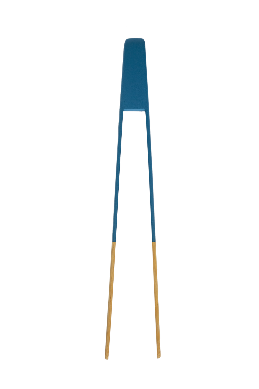Pince À Toast Aimantée En Bambou - Bleu Roi