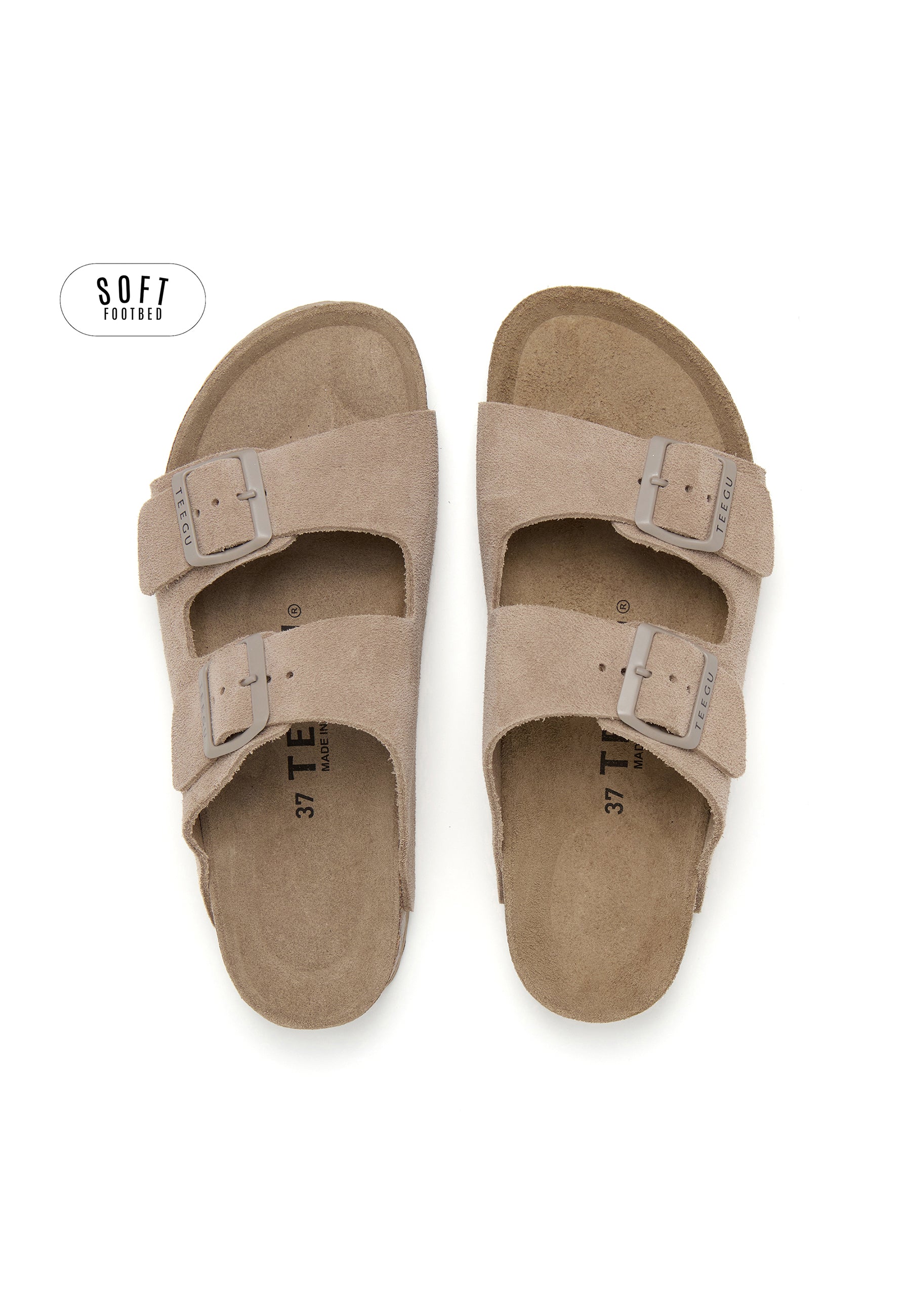 Planta Soft Sandals - Brown