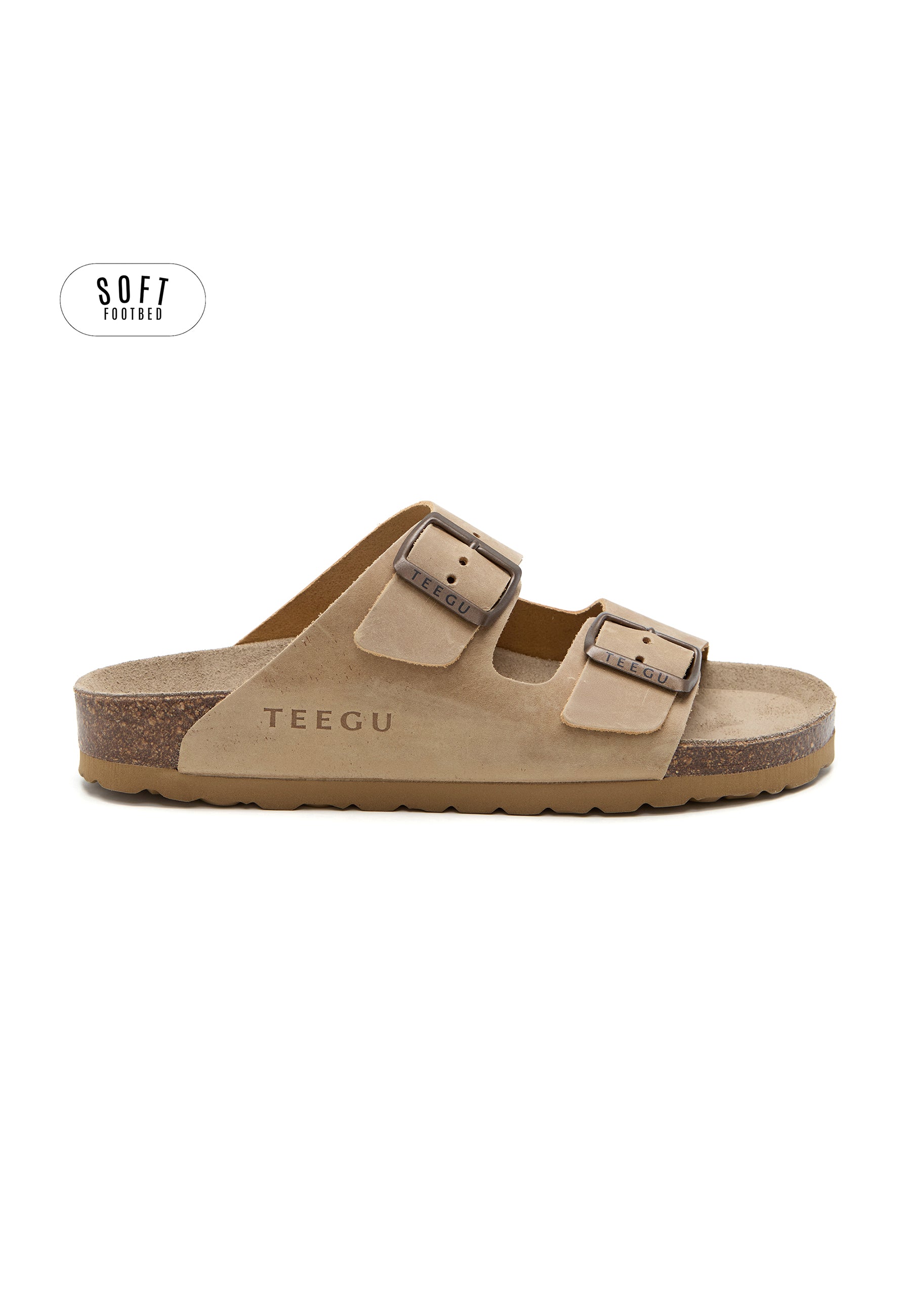 Sandalias Planta Soft - Marrón