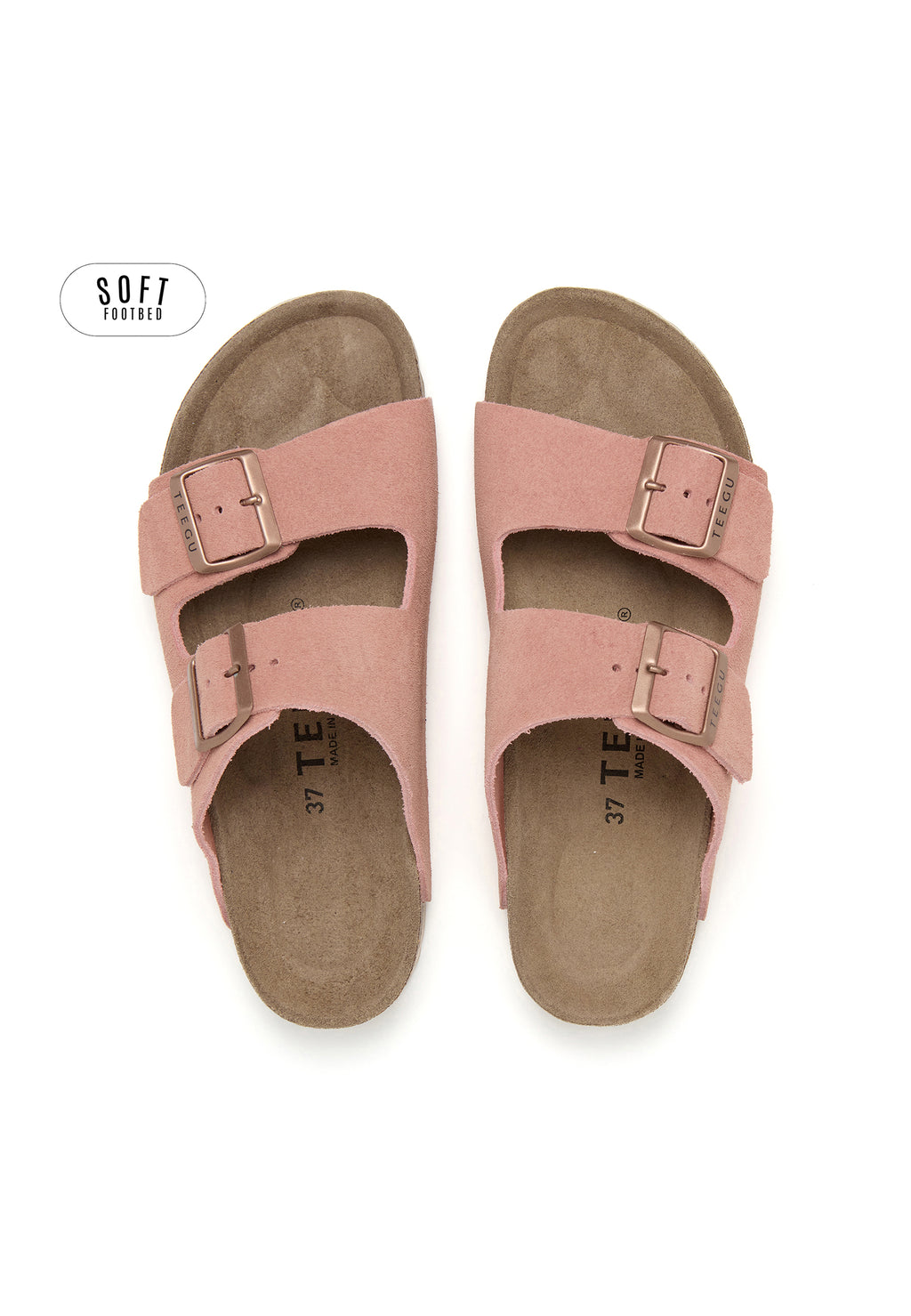 Sandalias Planta Soft - Salmón