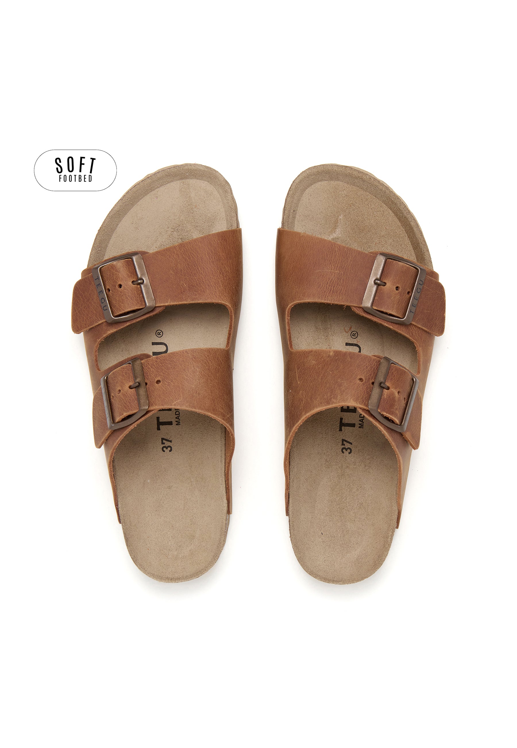 Sandalias Planta Soft - Piel