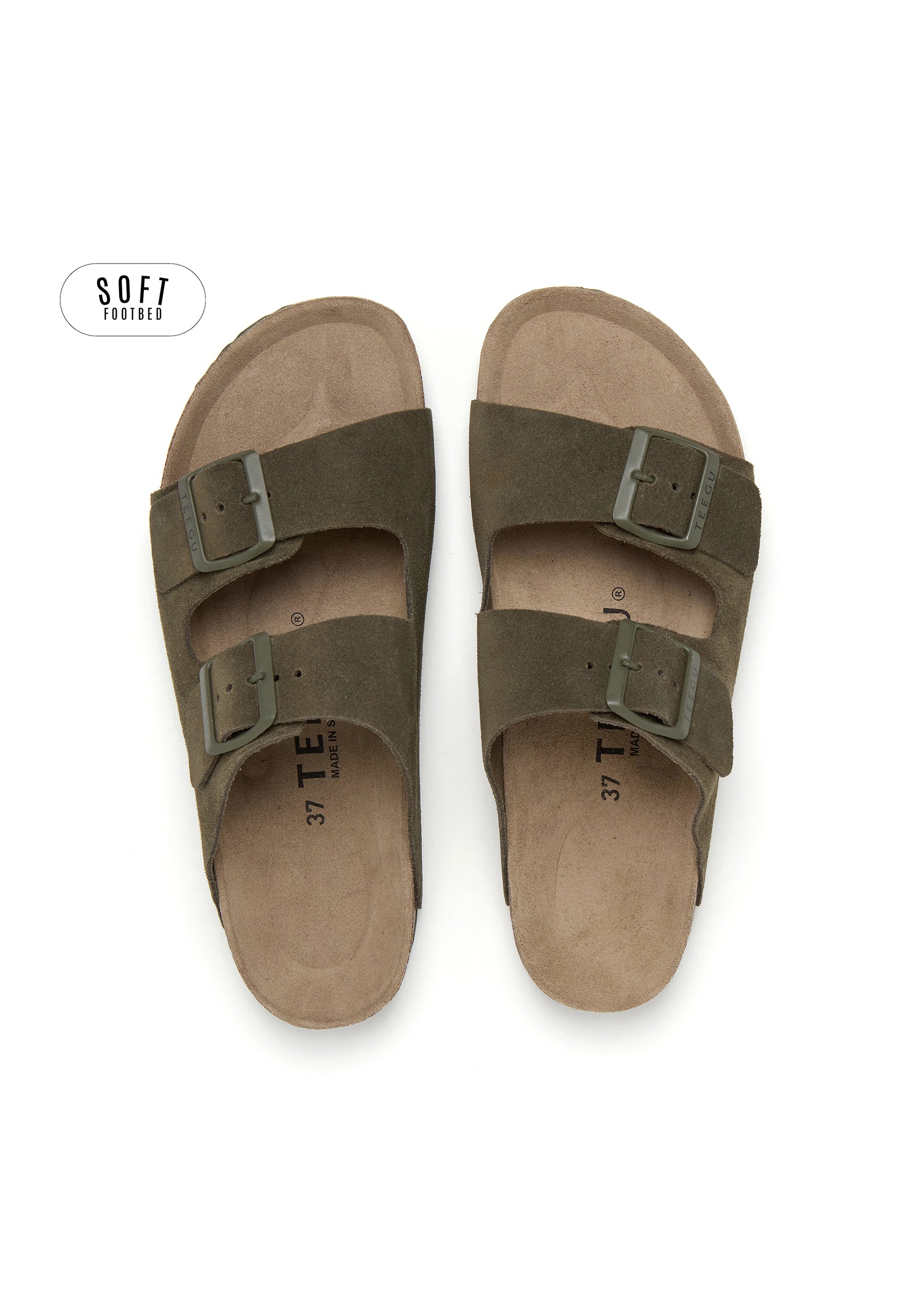 Sandalias Planta Soft - Verde