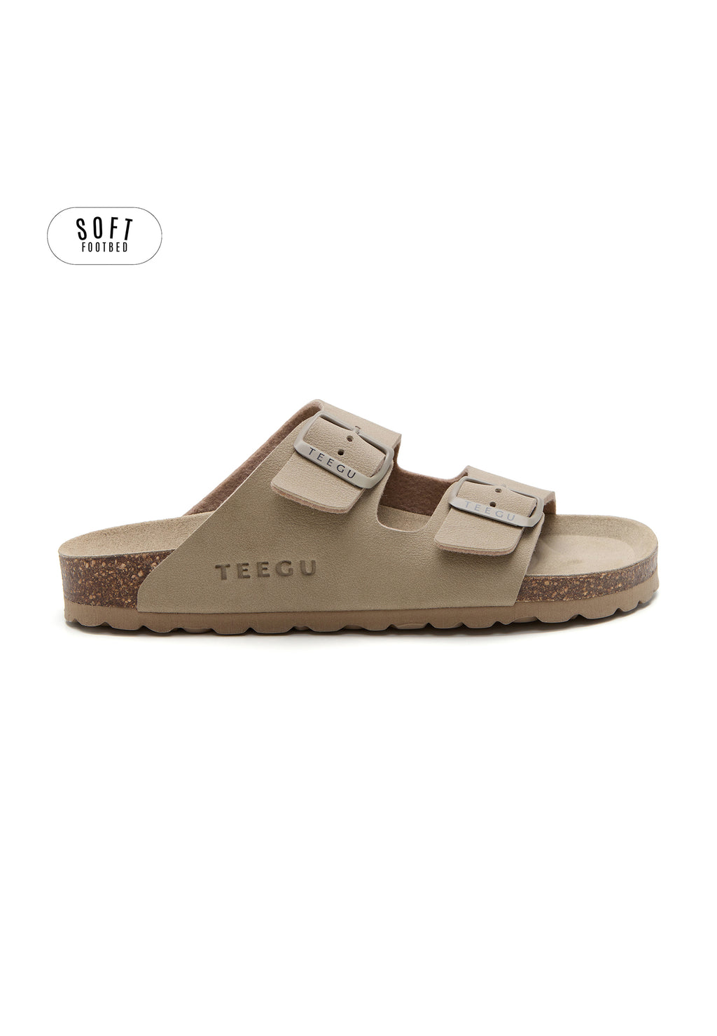 Sandalias Planta Soft - Marrón