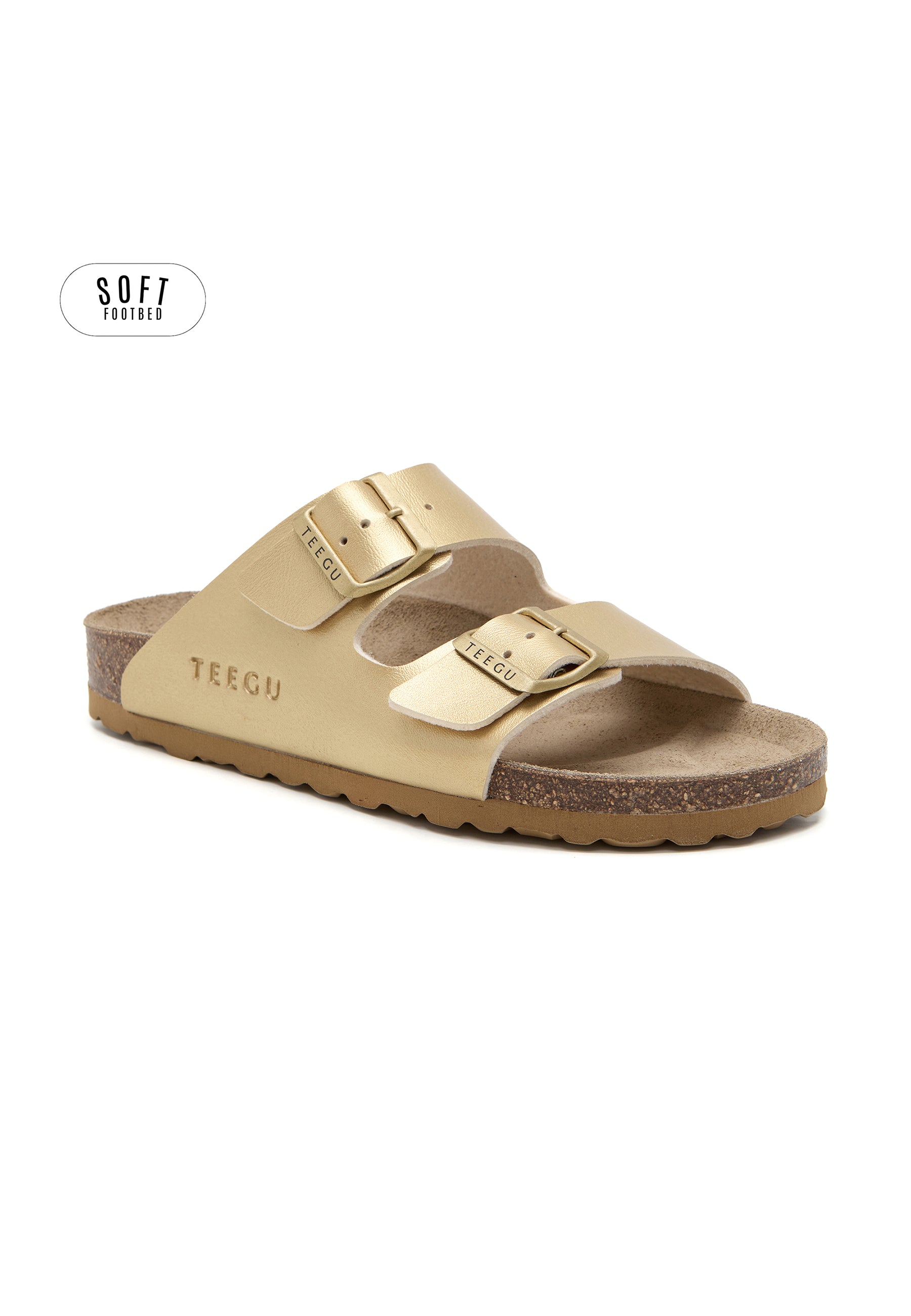 Sandalias Planta Soft - Dorado