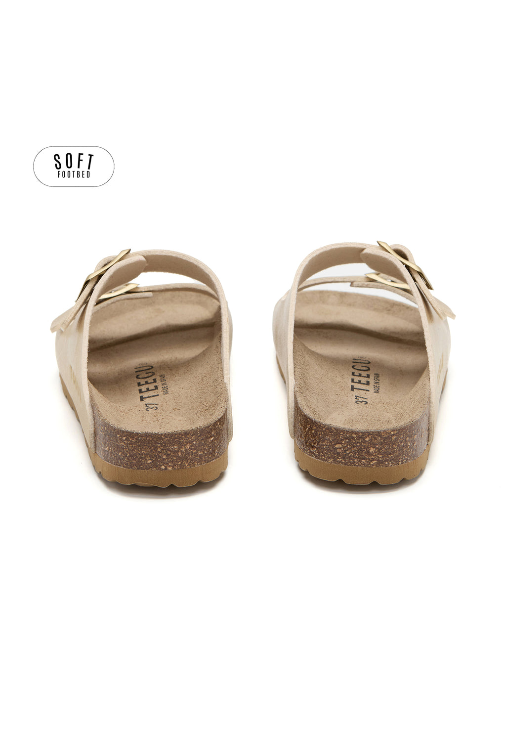 Sandalias Planta Soft - Dorado