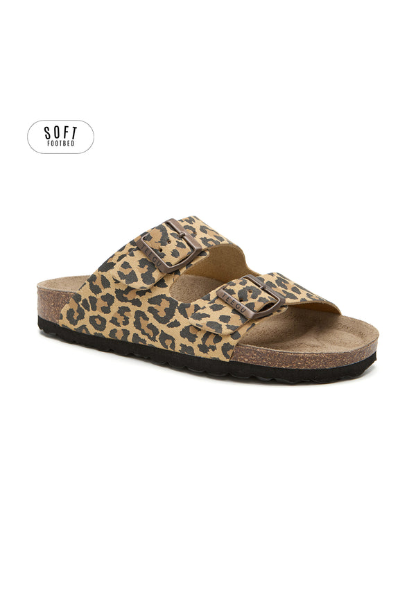 Sandalias Planta Soft - Marrón
